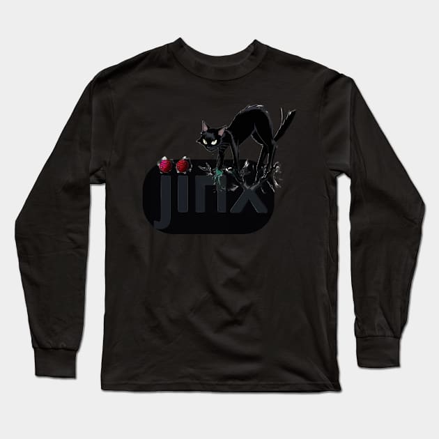 Jinx 13 Long Sleeve T-Shirt by The Illegal Goat Company